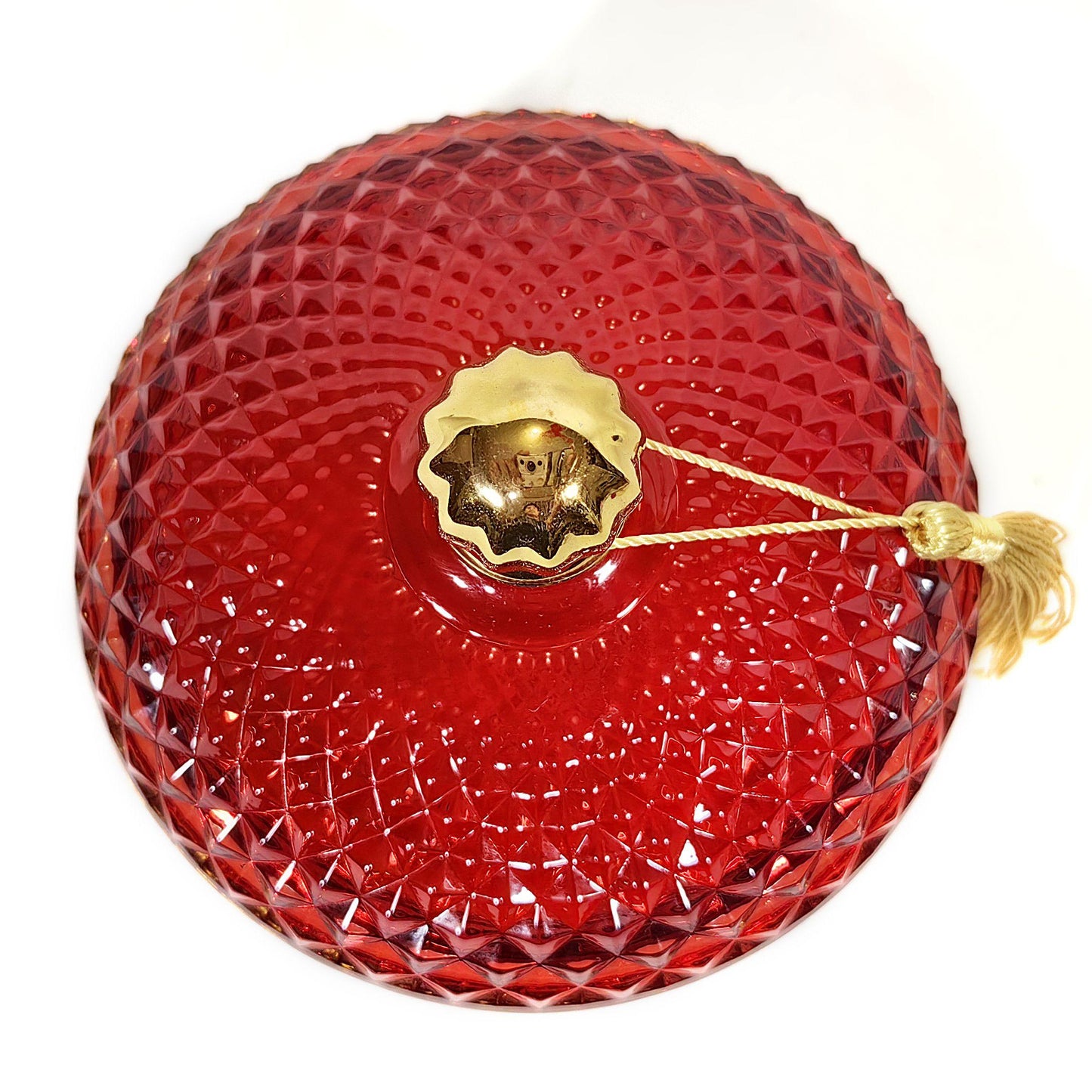 Vela en Bowl de Lujo Rojo (68 aromas a elegir) - CobaVelas